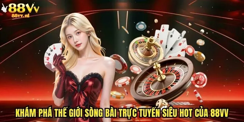 Khám phá thế giới sòng bài trực tuyến siêu hot của 88vv