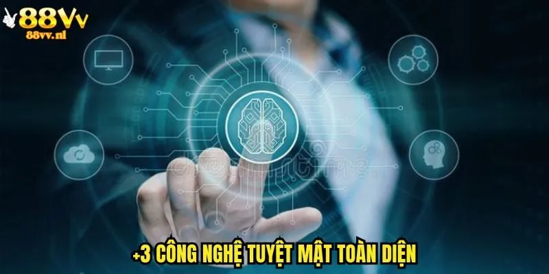 +3 công nghệ tuyệt mật toàn diện